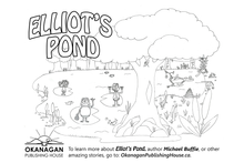 Load image into Gallery viewer, Elliot&#39;s Pond FREE Colouring Sheets Download

